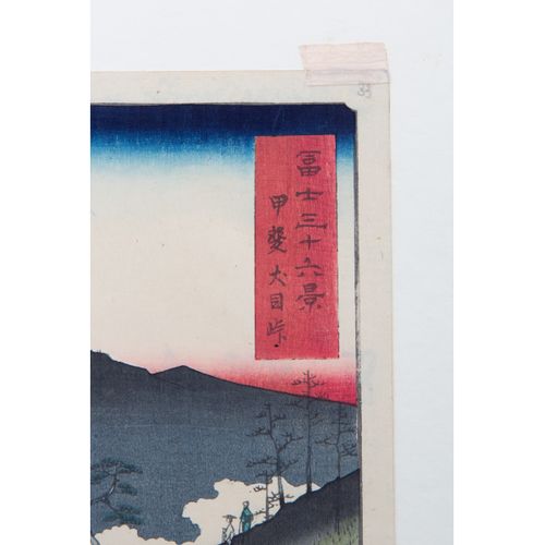 Ando Hiroshige (1797-1858) - houtsnede - 1858 https://www.Bva-auctions.Com/nl/au&hellip;