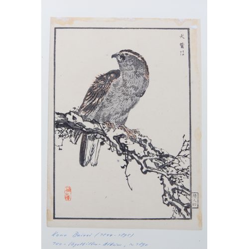 Kono Bairei (1844-1895) - houtsnedes - vogels, ca. 1890 https://www.Bva-auctions&hellip;