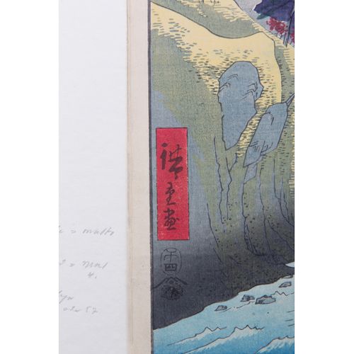 Ando Hiroshige (1797-1858) - houtsnede - 1858 https://www.Bva-auctions.Com/nl/au&hellip;