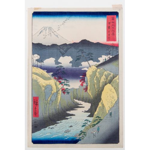 Ando Hiroshige (1797-1858) - houtsnede - 1858 https://www.Bva-auctions.Com/nl/au&hellip;