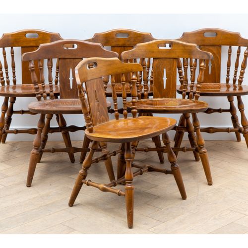 Zes beukenhouten stoelen - 20e eeuw https://www.Bva-auctions.Com/en/auction/lot/&hellip;