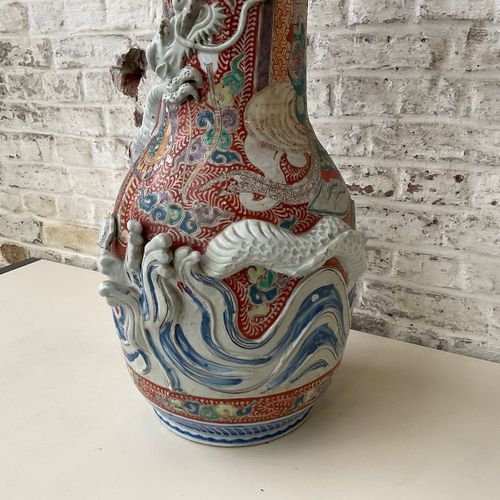 Japan - Imari porseleinen siervaas - 20e eeuw https://www.Bva-auctions.Com/nl/au&hellip;