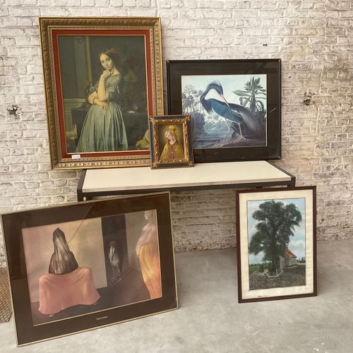 Vijf diverse kunstwerken en reproducties https://www.Bva-auctions.Com/nl/auction&hellip;