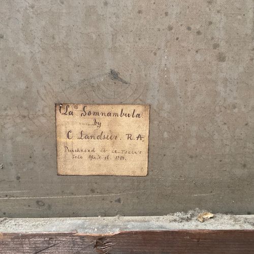 Charles LANDSEER (1799-1879) - La somnambula https://www.Bva-auctions.Com/nl/auc&hellip;