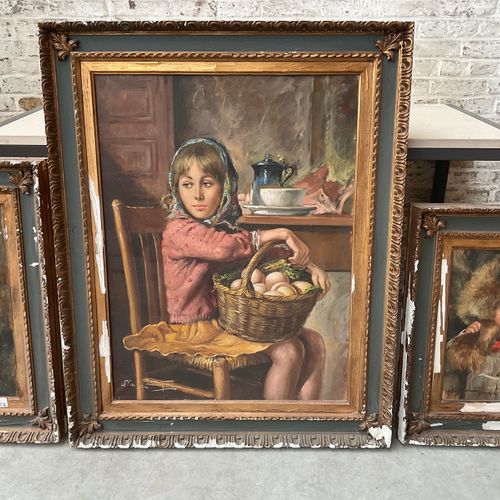 Italiaanse school - drie romantische kinderportretten https://www.Bva-auctions.C&hellip;