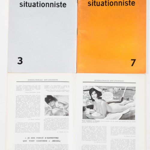 [Avant-Garde 1955-1975] Internationale Situationniste Rare complete set of the B&hellip;