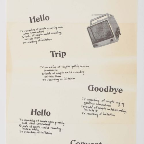 [Fluxus: Scores, Events, Ephemera] Allan Kaprow, Fluids, Moving and Home Movies &hellip;