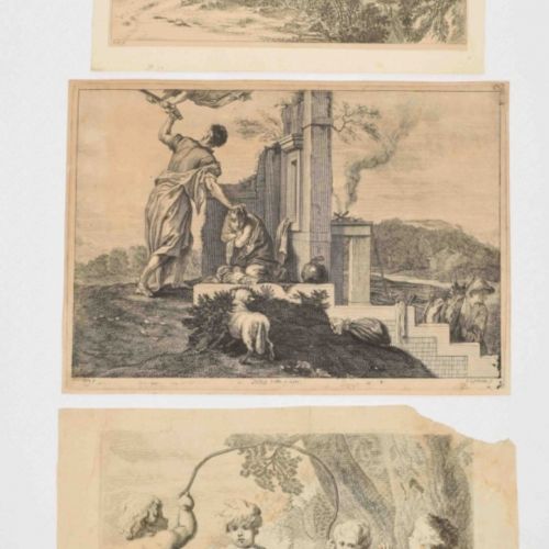 [Graphic Arts, Paintings & Drawings 16th-19th Century] Collection of ca. 110 pri&hellip;