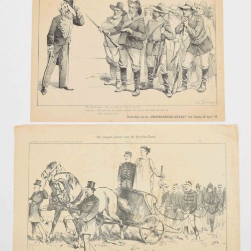 [Graphic Arts, Paintings & Drawings 16th-19th Century] Five various prints: (1) &hellip;