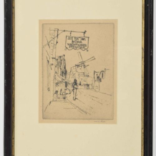 [Fine Arts: 20th-Century Graphic Arts (Lithographs, Etchings, etc.)] Frank Short&hellip;