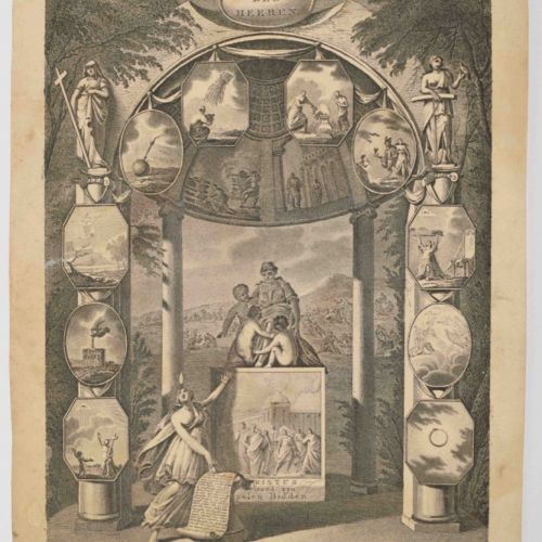 [Graphic Arts, Paintings & Drawings 16th-19th Century] Seven prints: (1) Corneli&hellip;