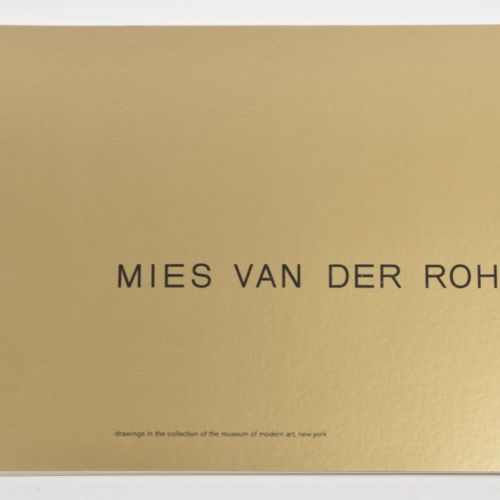 [Fine Arts: Monographs & Reference Work] [Van der Rohe. Drawings] Ludwig Mies va&hellip;