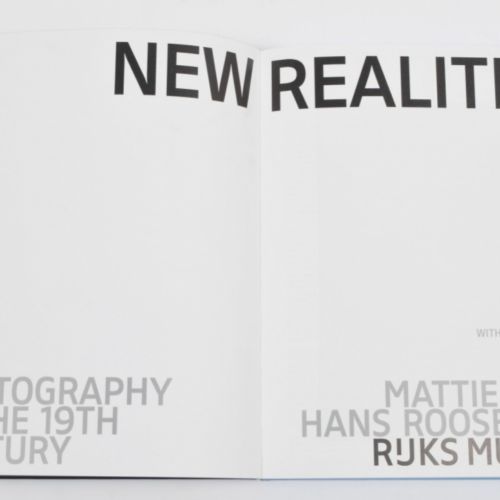 [Fine Arts: Monographs & Reference Work] [Photography. Irma Boom] New Realities.&hellip;