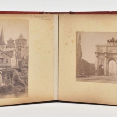 [Photography] [Germany] Album containing 58 photographs 德国城市，约1900-1914年。50张硬纸片，&hellip;