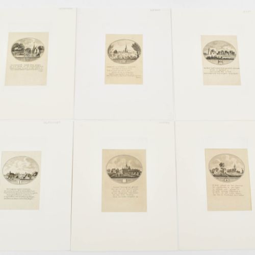 [Topography: The Netherlands] [Netherlands. Rademaker] Lot with ± 300 engravings&hellip;