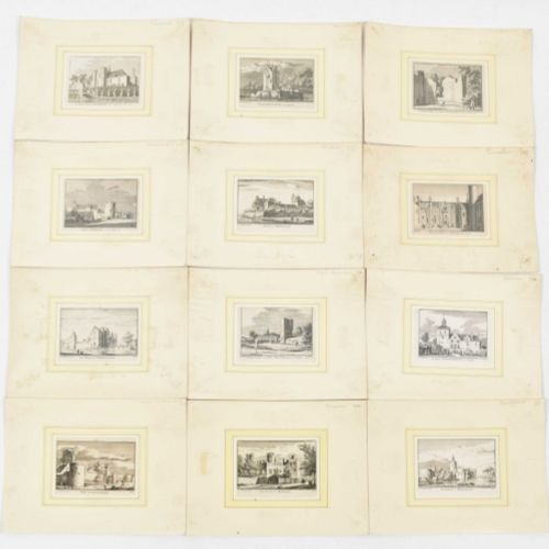 [Topography: The Netherlands] [Netherlands. Rademaker] Lot with 80 engravings d'&hellip;