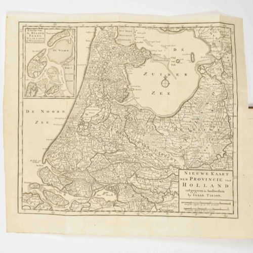 [Topography: The Netherlands] [Holland. Tirion] Tegenwoordige staat der Vereenig&hellip;
