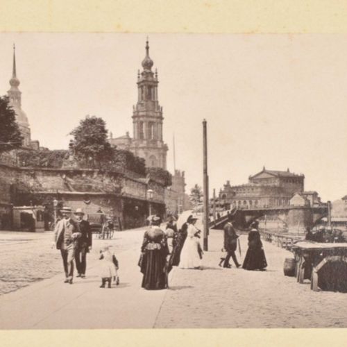 [Photography] [Germany] Album containing 58 photographs of German cities, c. 190&hellip;