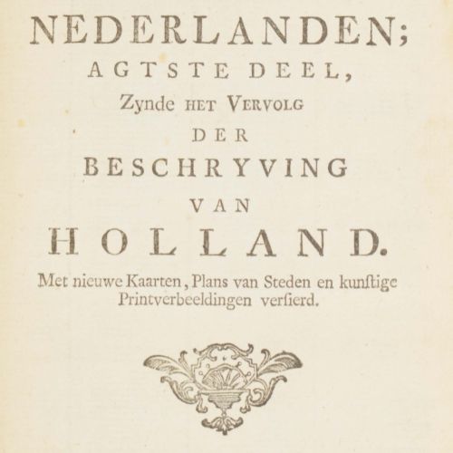 [Topography: The Netherlands] [Netherlands. Wagenaar] Hedendaagse historie, of t&hellip;