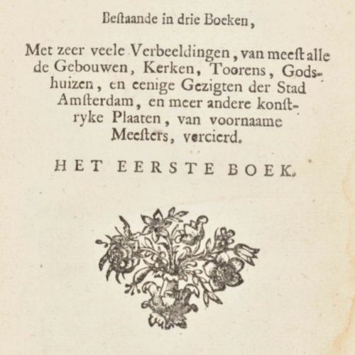 [Amsterdam] 's Waerelds koopslot of de Amsteldamse beurs, 该书分为三册，有大量的图片，包括阿姆斯特丹市&hellip;