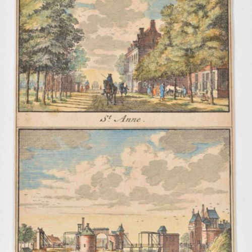 [Topography: The Netherlands] [Netherlands. Rademaker] Lot with ± 270 engravings&hellip;