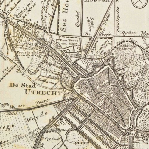 [Topography: The Netherlands] [Utrecht. Tirion] Tegenwoordige staat der Vereenig&hellip;