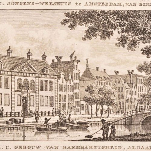 [Amsterdam] [Abraham Rademaker] Lot with 49 engravings on 29 leaves Principaleme&hellip;