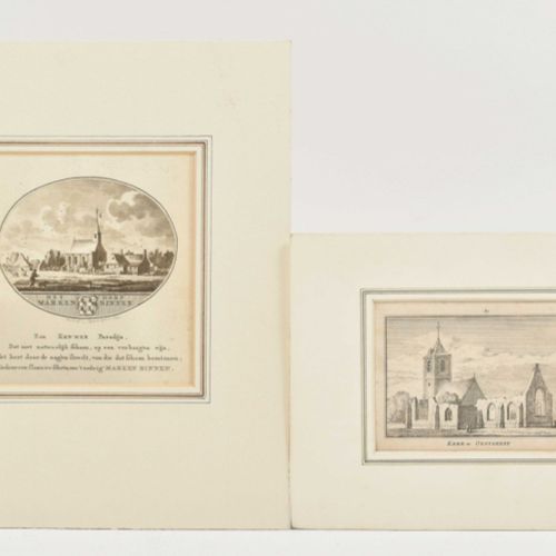 [Topography: The Netherlands] [Netherlands. Rademaker] Lot with ± 300 engravings&hellip;