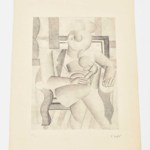 [Fine Arts: 20th-Century Graphic Arts (Lithographs, Etchings, etc.)] Fernand Lég&hellip;