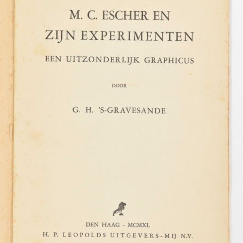 [Fine Arts: 20th-Century Graphic Arts (Lithographs, Etchings, etc.)] M.C. Escher&hellip;