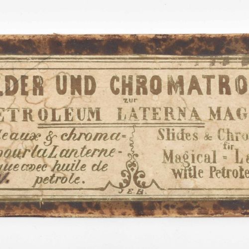 [Various] [Magic lantern] Bilder und Chromatropen zur Petroleum Laterna Magica 5&hellip;