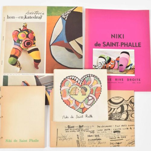 [Avant-Garde] Niki de Saint Phalle catalogues and ephemera Enthält: Hon-en kated&hellip;