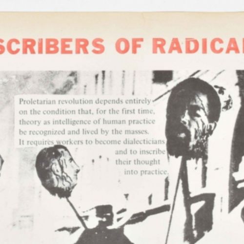 [Avant-Garde] International Situationists. To nonsubscribers of Radical America &hellip;