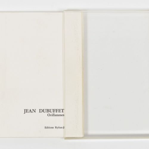 [Avant-Garde] Jean Dubuffet, Oriflammes Paris, Editions Ryôan-Ji, 1984. Folded s&hellip;