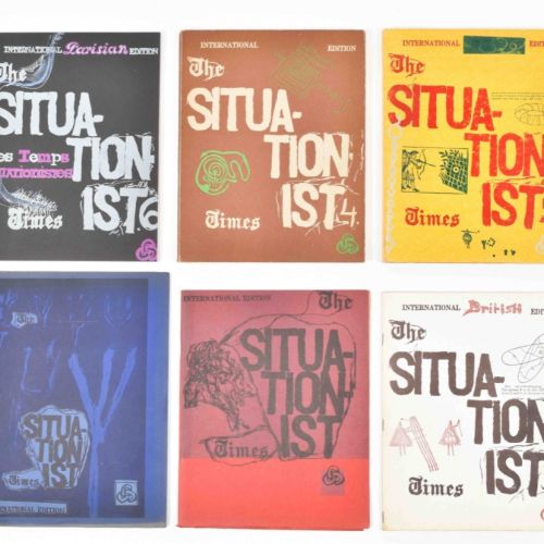 [Avant-Garde] Complete set of The Situationist Times 1-6 International edition 亨&hellip;