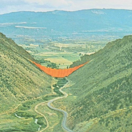 [Avant-Garde] Christo, Valley Curtain, Rifle, Colorado 1970-72 纽约，哈里-艾布拉姆斯，1973年&hellip;
