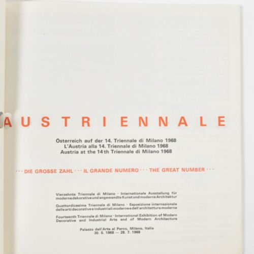 [Avant-Garde] Austriennale Austria at the 14. Triennale di Milano 1968, The Grea&hellip;