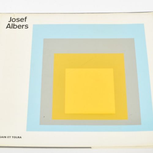 [Avant-Garde] Eugen Gomringer, Josef Albers Paris, Dessain et Tolra, 1972. Relié&hellip;