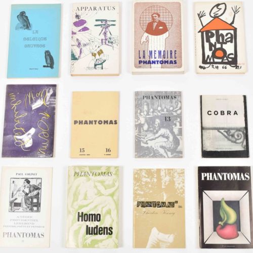 [Avant-Garde] Revue Phantomas 11 issues of the Belgian avant garde/ surrealist i&hellip;
