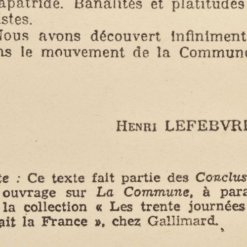 [Avant-Garde] Internationale Situationniste. Aux Poubelles de l’Histoire! París,&hellip;