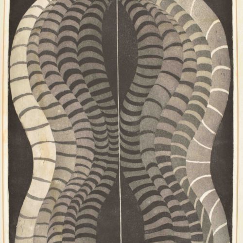 [Avant-Garde] Zero. Peter Boezewinkel 无题》，1964年。黑白蚀刻版画，在背面用铅笔签名并注明日期，44 x 33厘米。
&hellip;
