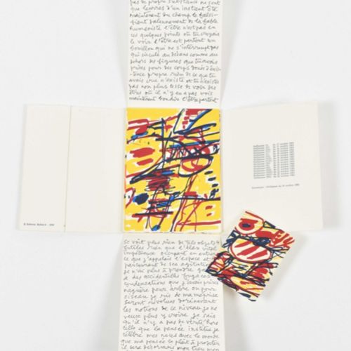 [Avant-Garde] Jean Dubuffet, Oriflammes Paris, Editions Ryôan-Ji, 1984. Portefeu&hellip;