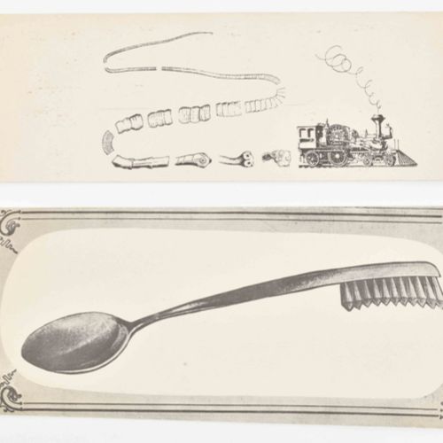 [Avant-Garde] Bohumil Štepán (1913-1985) 来自捷克画家、平面艺术家和插画家的有趣的短讯集。8张不同尺寸的印刷照片拼贴明信&hellip;