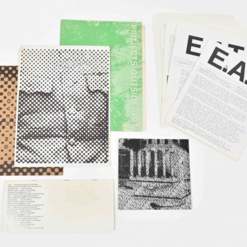 [Avant-Garde] Art & Technology lot Comprend : carton d'invitation pour Some More&hellip;