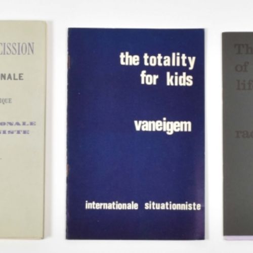 [Avant-Garde] Situationist International, lot of 5 Raoul Vaneigem, La totalidad &hellip;