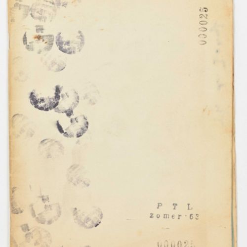 [Avant-Garde] PTL: Tijdschrift voor Letteren en Schoone Kunsten No. 1, Summer 19&hellip;