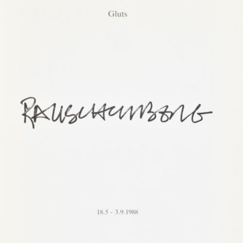 [Avant-Garde] Robert Rauschenberg, Gluts 布鲁塞尔，Galerie Isy Brachot, 1988。软装，30.5 &hellip;
