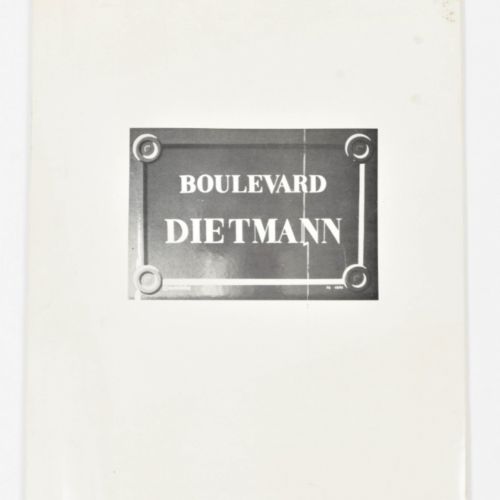 [Avant-Garde] Erik Dietmann catalogues and ephemera Luftpostumschlag, gedruckt a&hellip;