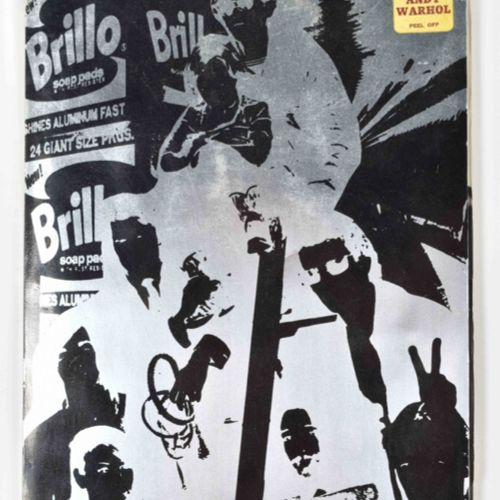 [Avant-Garde] Andy Warhol 安迪-沃霍尔的索引（书）。纽约，兰登书屋，1967年。第一次平装印刷。彩色和黑白图画。包括所有10个插页：弹&hellip;