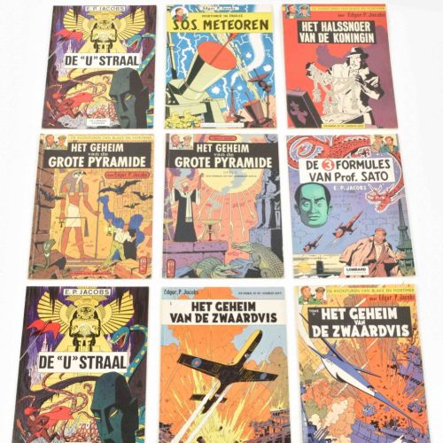 Null [Comics] Edgar P. Jacobs. Blake & Mortimer Vol. 1-26. Various publ., 1962-2&hellip;